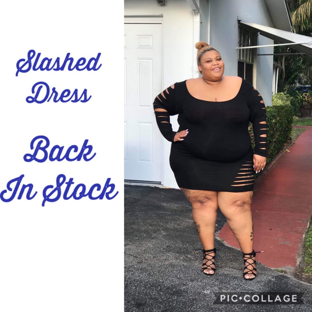 Slash Plus Dress